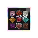 DIVAGE Палетка глиттеров для век Just Shine